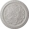 Ekena Millwork Emeryville Ceiling Medallion, Hand-Painted Ultra Pure White, 16 7/8"OD x 5/8"P CM16ERUWF - alternate 1